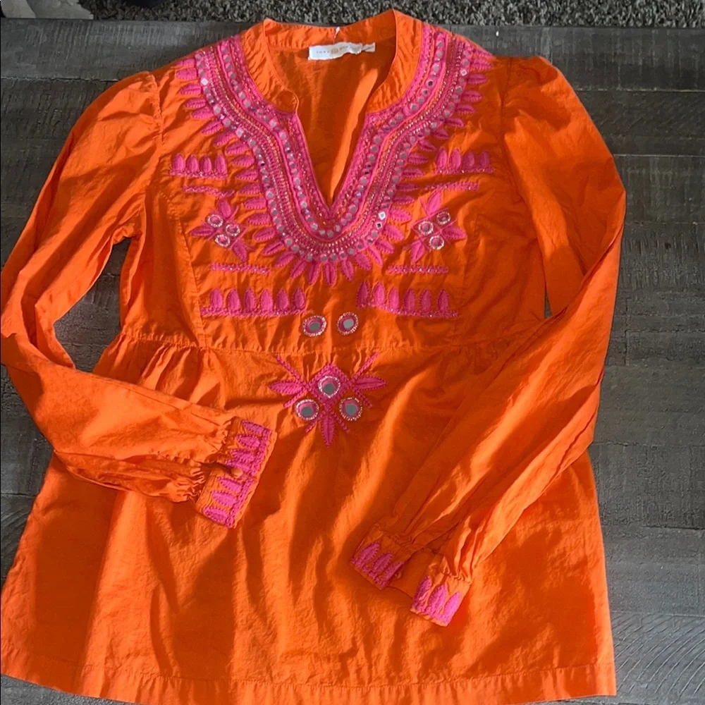 Tory Burch vibrant orange